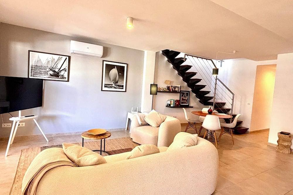 Foto 4 von 30: Dachgeschoss: private Terrassen, Wlan , Klima, Tvsat