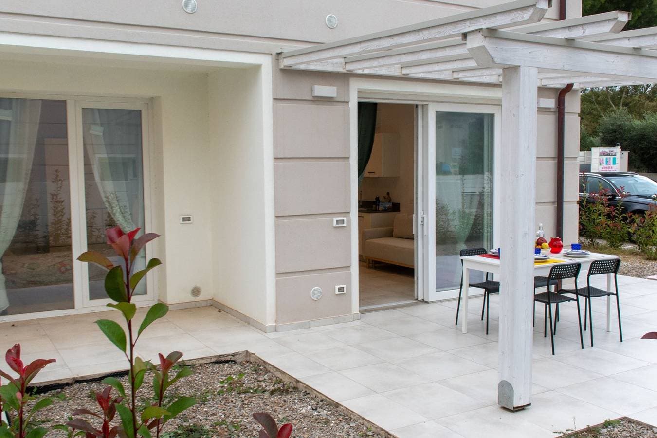 Foto 4 von 23: Ferienwohnung für 5 Personen mit Garten
