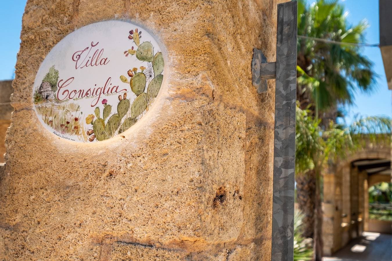 Foto 4 von 25: Villa "Casa Vacanze Consiglia" in der Nähe dem Strand mit Garten