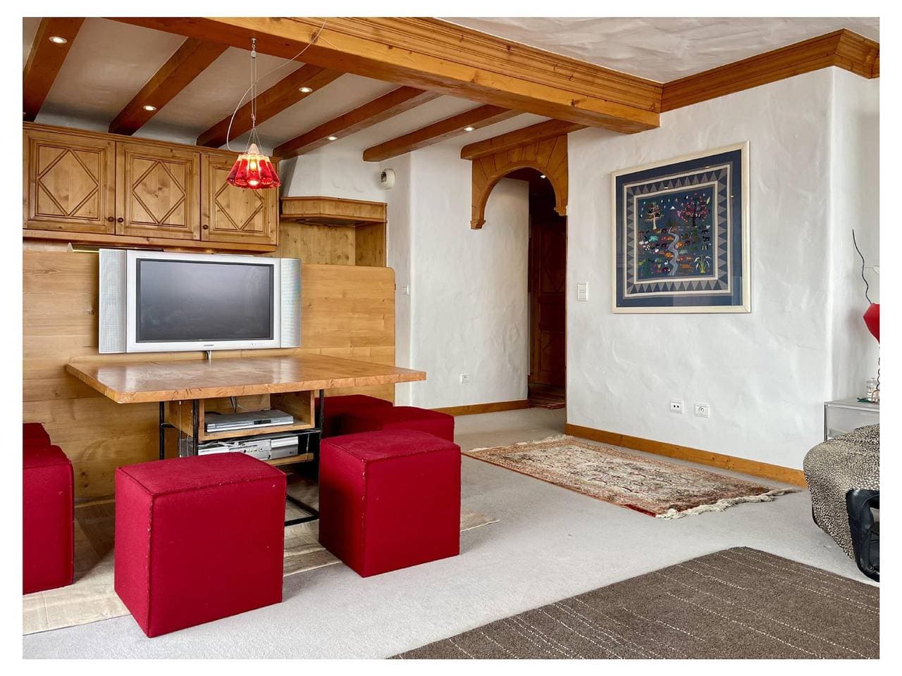 Foto 4 von 18: Courchevel Moriond - Wohnung für 6 Pers, 3 Zim, Privatparkplatz