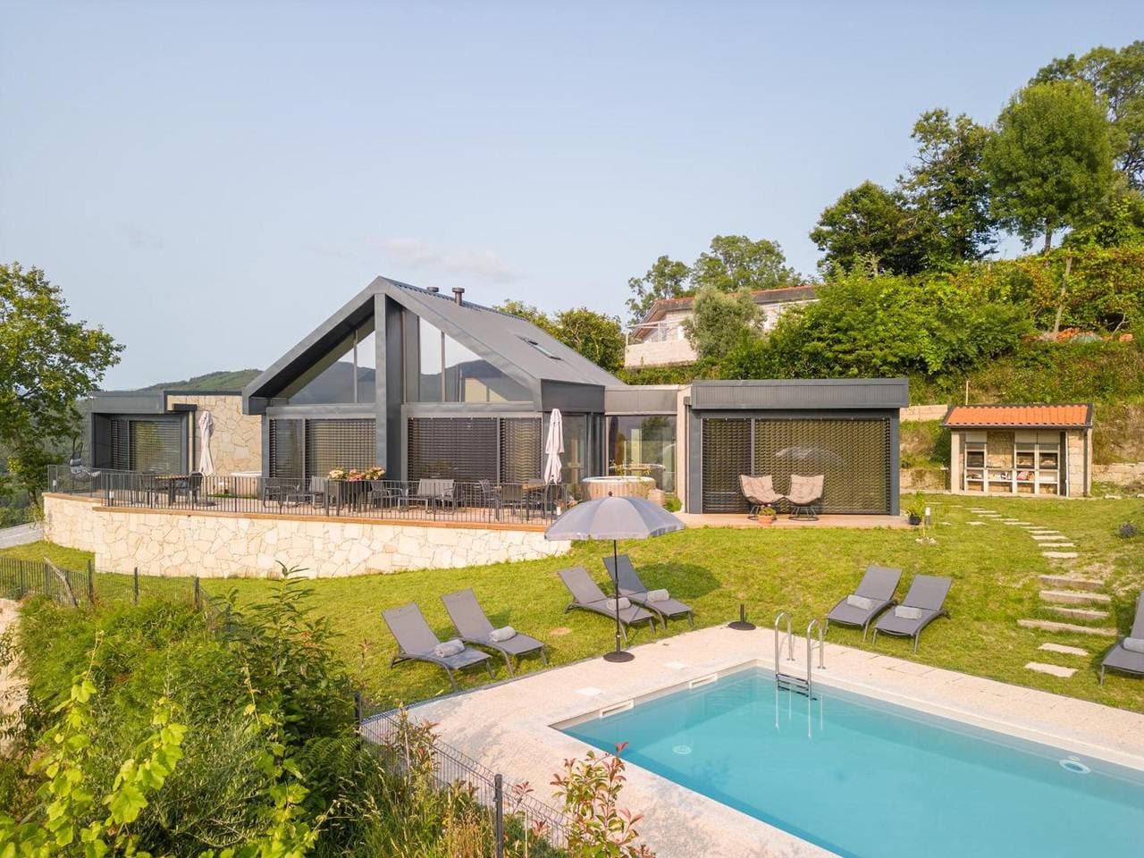 Foto 2 von 32: Chalet 'Casas Dos Jarros' mit Bergblick und privatem Jacuzzi
