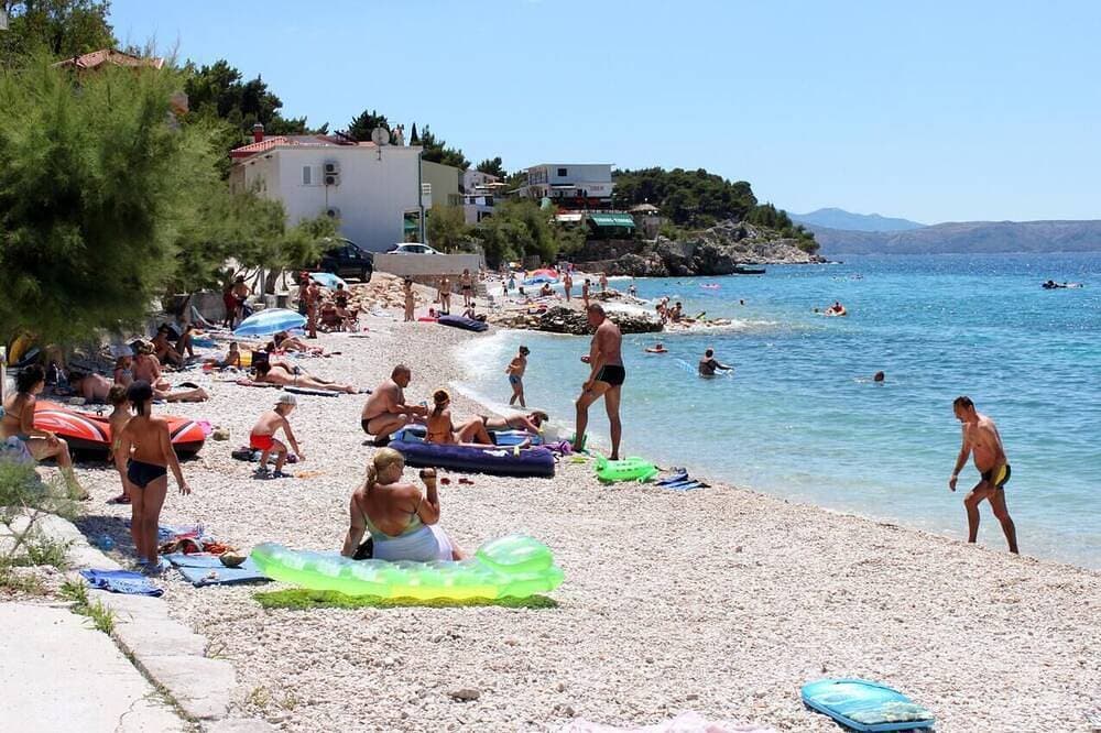 Foto 11 von 18: 1-Zimmer-Ferienwohnung am Strand Drasnice, Makarska