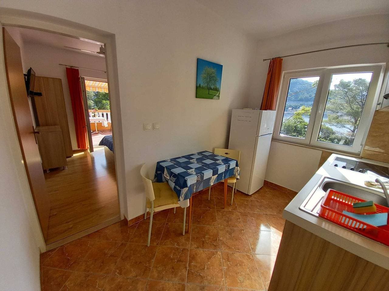 Foto 3 von 14: Apartments Vinko Mljet- One-Bedroom Apartment with Terrace (A5)