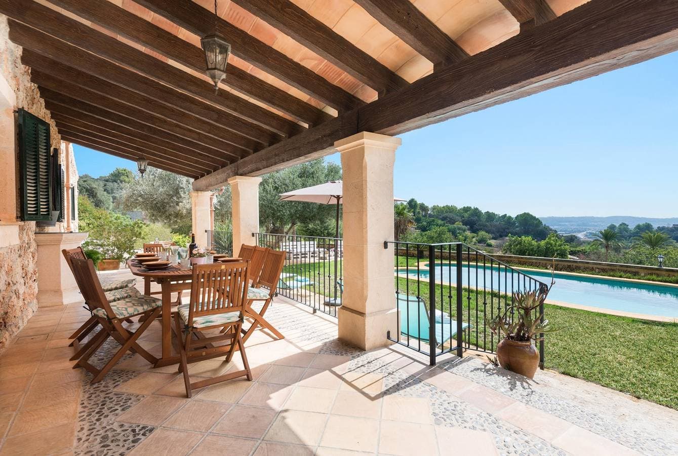 Foto 9 von 49: Es Cocons - Ferienhaus mit privaten Pool in Sineu. WiFi gratis