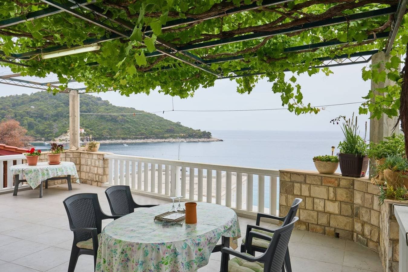 Ferienwohnung in Saplunara mit Meerblick, Terrasse, Klimaanlage, W-Lan (5197-4) 1