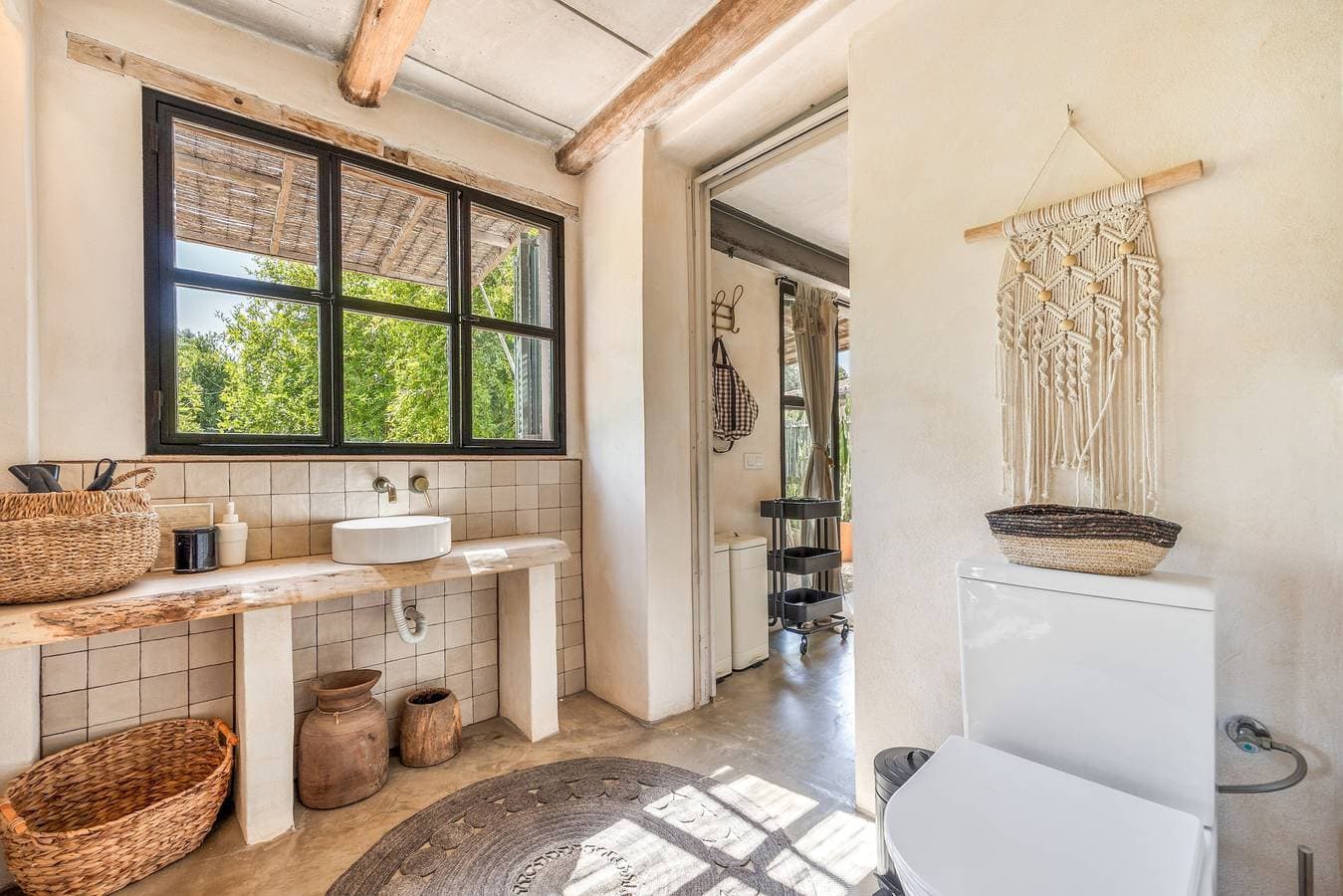 Foto 12 von 30: Landhaus 'Sa Caseta Mallorca Studio' mit Bergblick, Gemeinschaftspool und WLAN