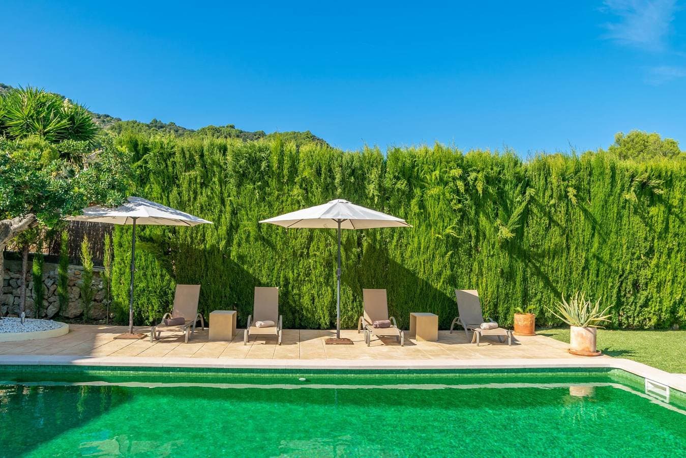 Foto 4 von 49: Sa Tanca De Sa Nina - Schöne Villa mit privatem Pool neben den Bergen. Wifi gratis.