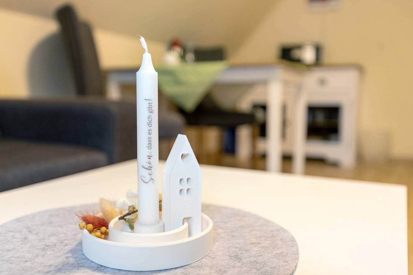 Foto 7 von 20: Ferienwohnung 'Meisennest' mit Privatterrasse, Gemeinschaftsgarten und Wi-Fi