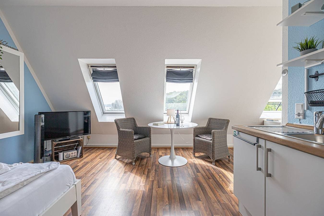 Foto 2 von 27: - Ahoi (App. 654) / komfortables Studio-Apartment im Dachgeschoss