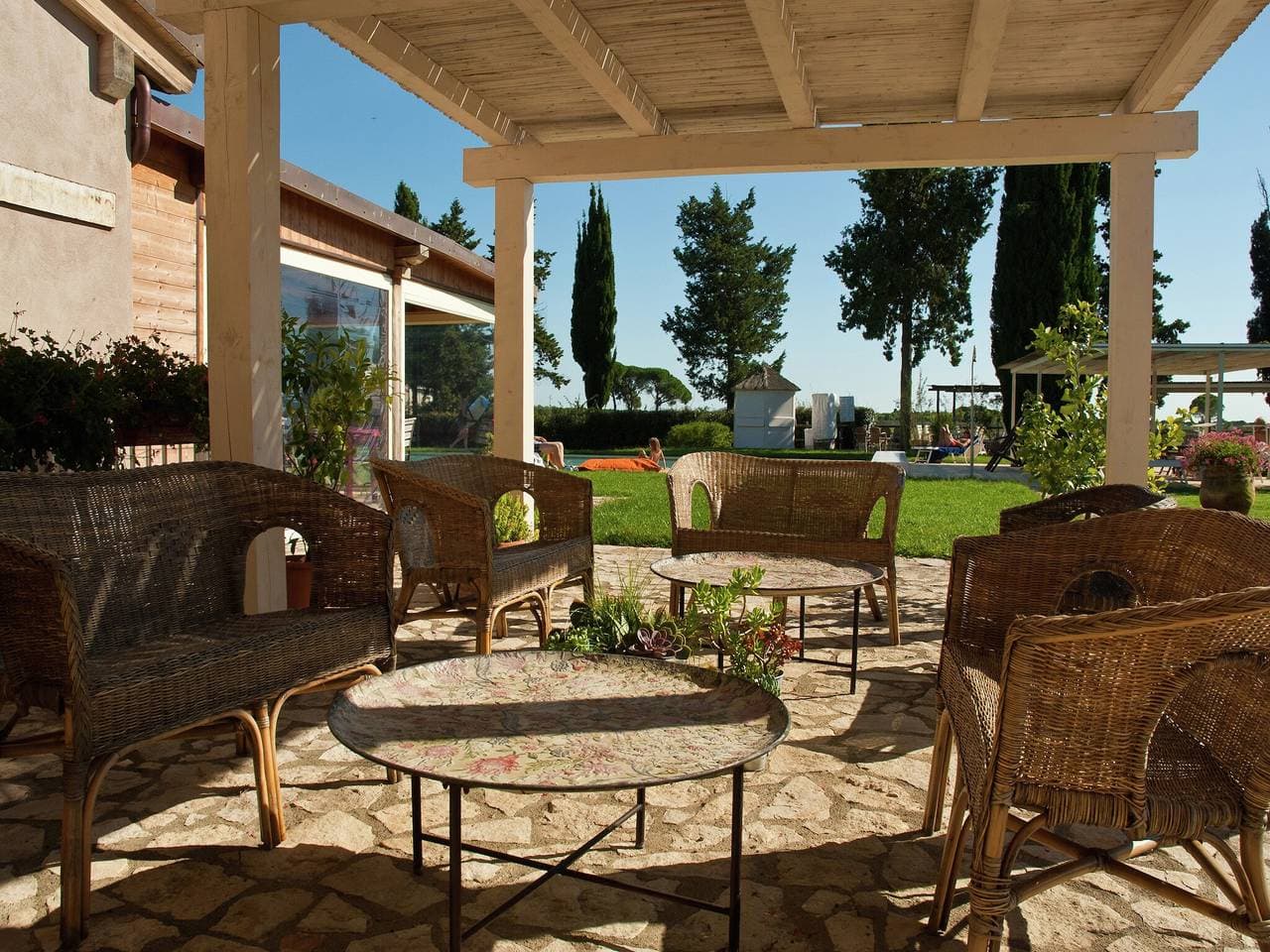 Foto 4 von 77: Ferienhaus in Braccagni mit Jacuzzi & Golf