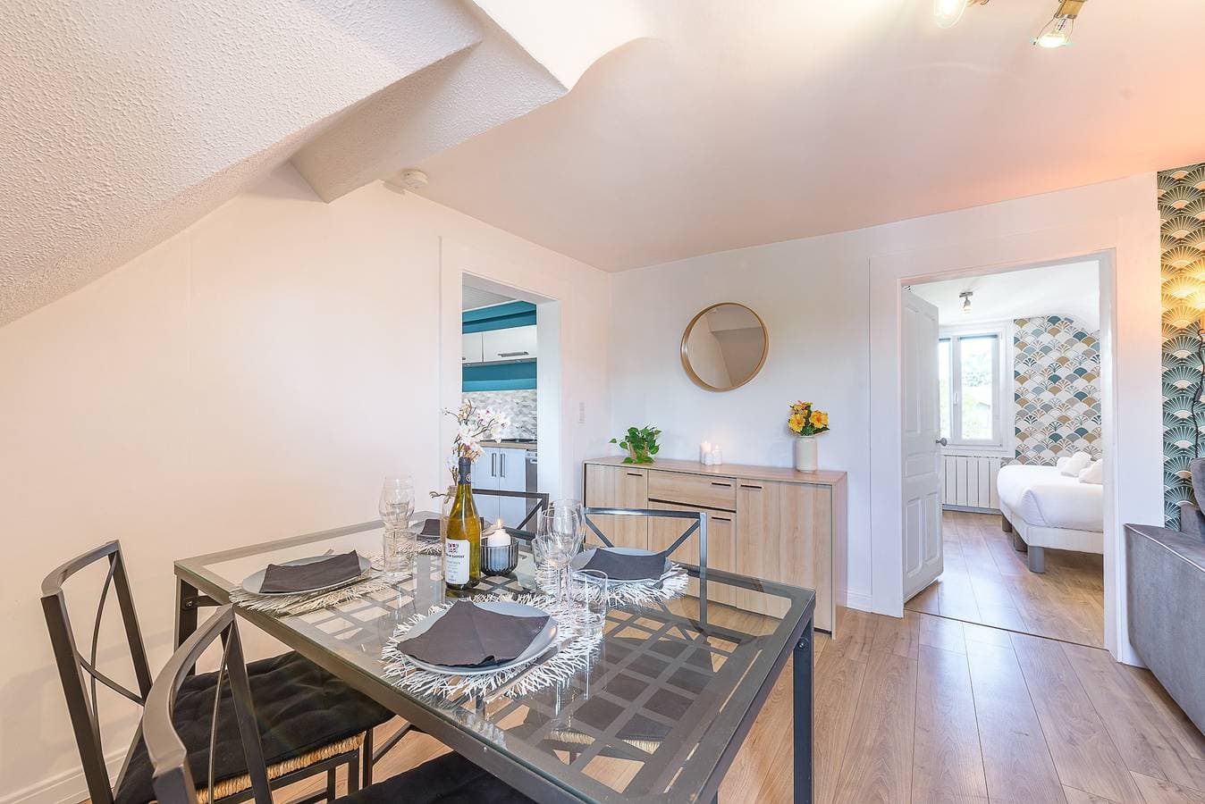 Foto 9 von 13: Ferienwohnung für 4 Personen mit Garten