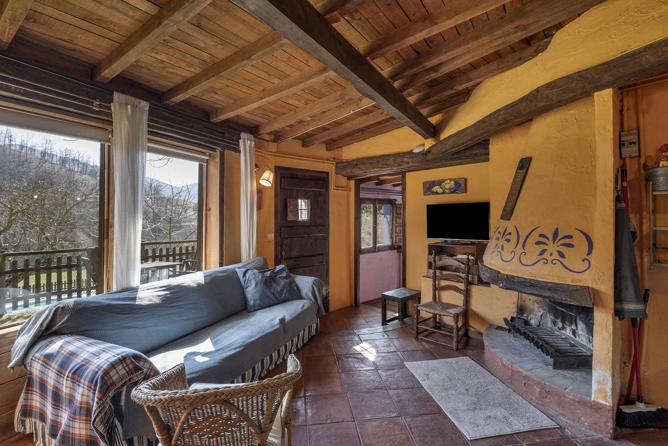 Foto 4 von 38: Ferienhaus "La Cabana, El Reixac Casa Rural" mit Bergblick, Gemeinschaftspool und WLAN