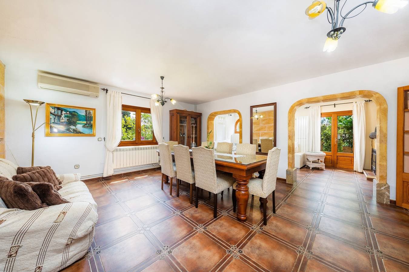 Foto 8 von 26: Villa S'hort de Cal Rei mit privatem Pool, Garten und Klimaanlage