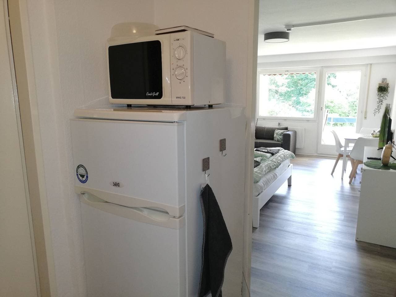 Foto 7 von 16: Ferienwohnung 'Lived-in' mit Bergblick, Balkon und Wi-Fi