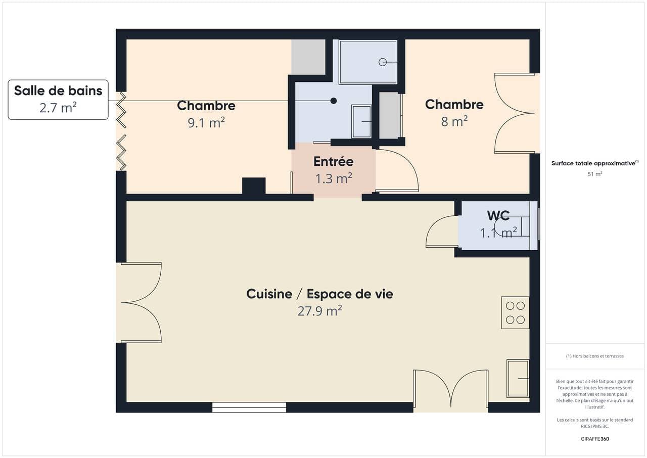 Foto 13 von 18: 200 m vom Strand entfernt – Große Terrasse für 4