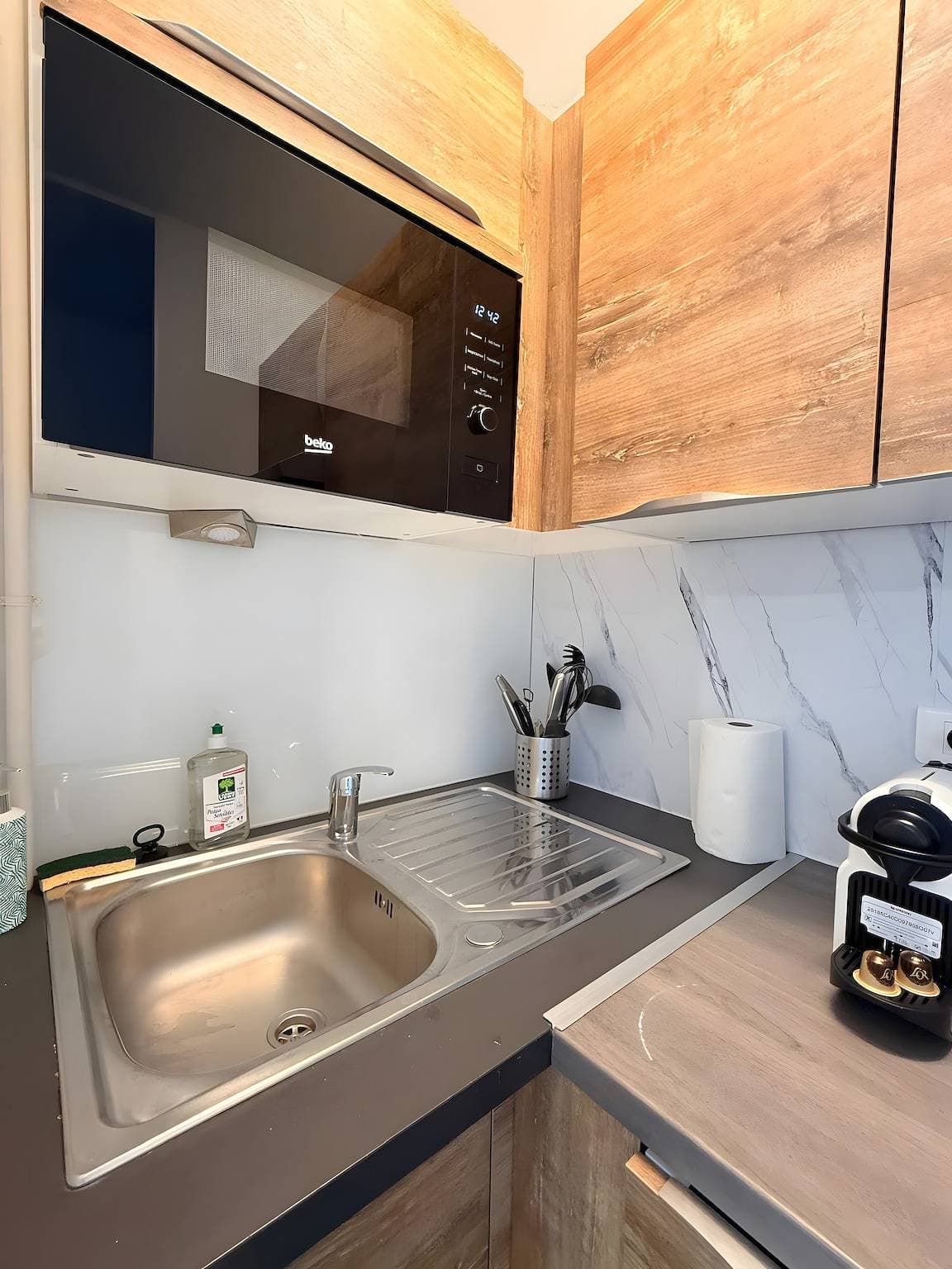 Foto 8 von 19: Appartement für 4 Personen, Pool, Klimaanlage, WLAN, Parkplatz, 300 m zum Strand