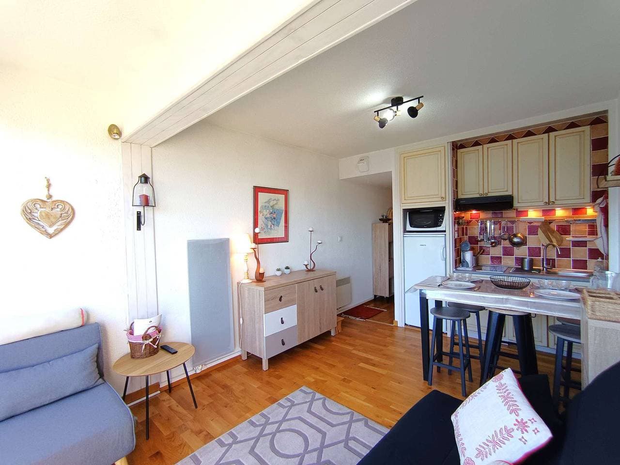 Foto 4 von 8: Studio für 4 Personen mit Balkon in Saint-Lary-Soulan
