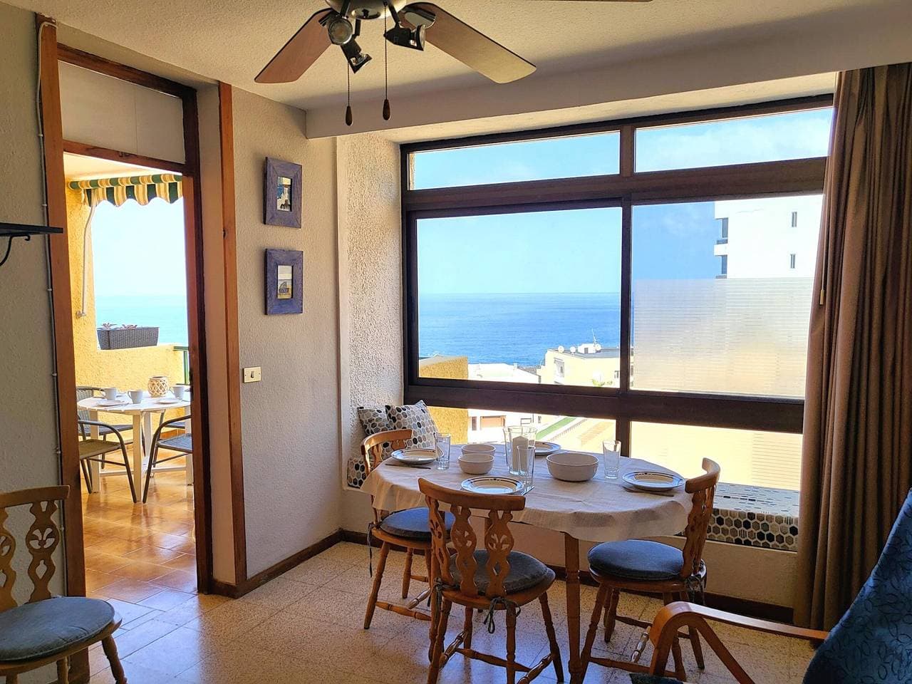 Foto 11 von 25: Komfortable Wohnung mit Pool, Meerblick und privatem Parkplatz in Playa de la Arena