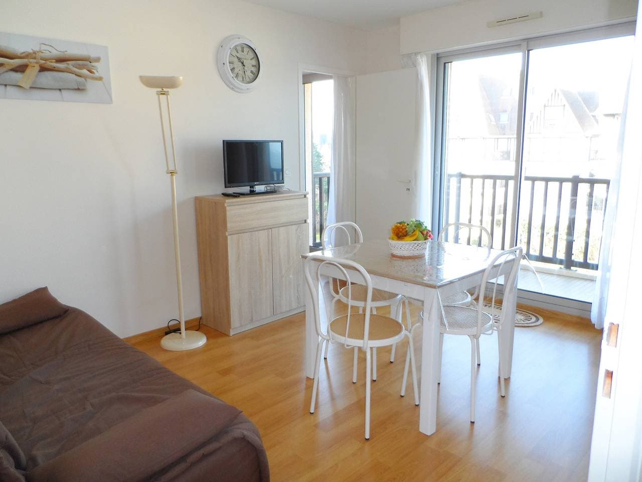 Foto 2 von 11: Cabourg: 2-Zimmer-Wohnung in Strandnähe mit Pool und Parkplatz