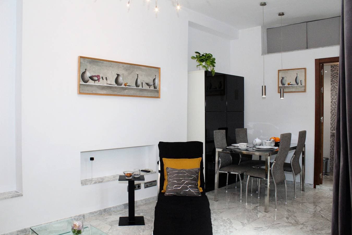 Foto 6 von 14: Helles Apartment in Macarena mit WLAN und Klimaanlage