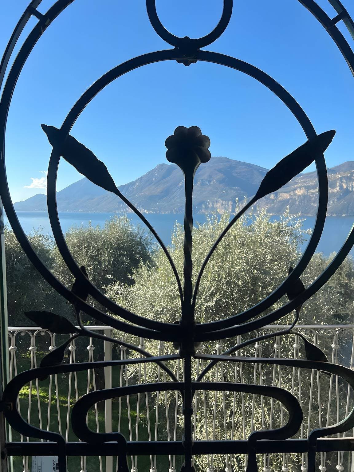 Foto 13 von 21: Suite Schlafzimmer (21 m2) mit gemeinsamer Terrasse, Sauna und Blick auf den Olivengarten