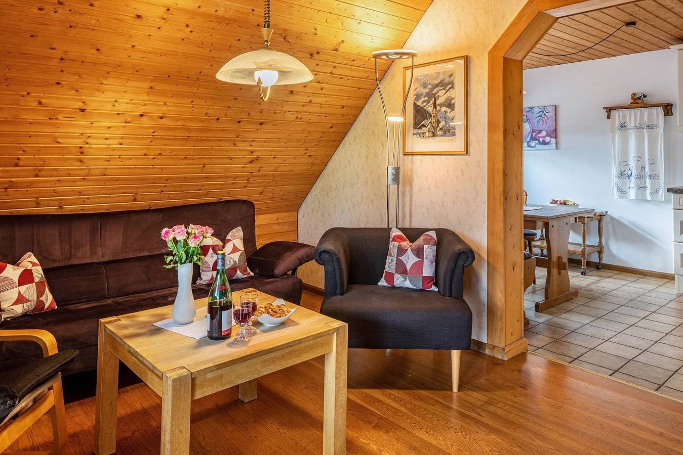 Foto 10 von 31: Ferienwohnung 'Morgensonne' mit Bergblick, Gemeinschaftsgarten und WLAN