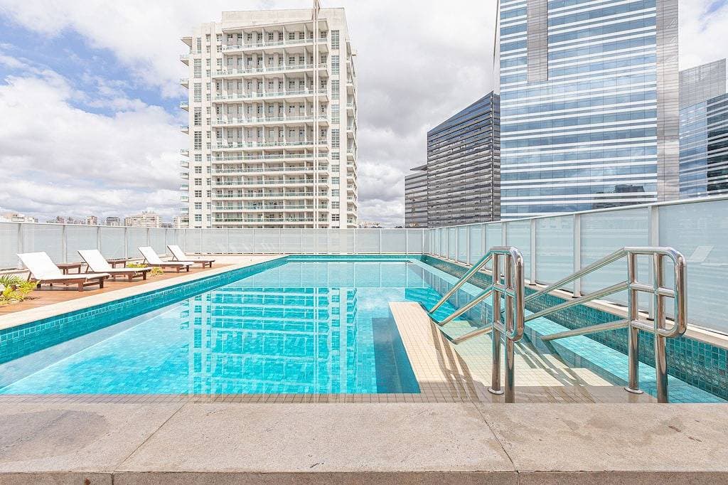Top Flat in front of EZTower & Rochavera Corporate Buildings 1