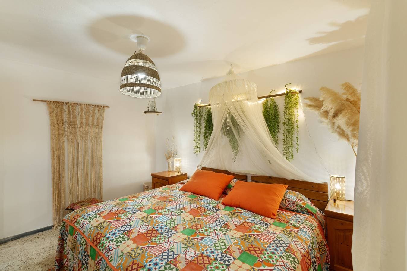 Foto 8 von 26: Ferienhaus 'Casa Vacacional La Finca González' mit Bergblick, privater Terrasse und privatem Garten