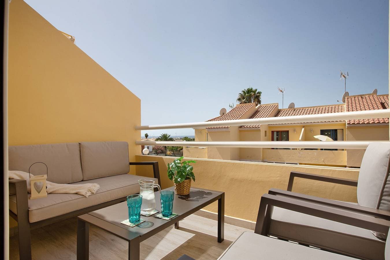 Foto 5 von 22: Ferienvilla 'Bungalow Sonemar Sunshine' mit Meerblick & gemeinschaftlich genutztem Pool