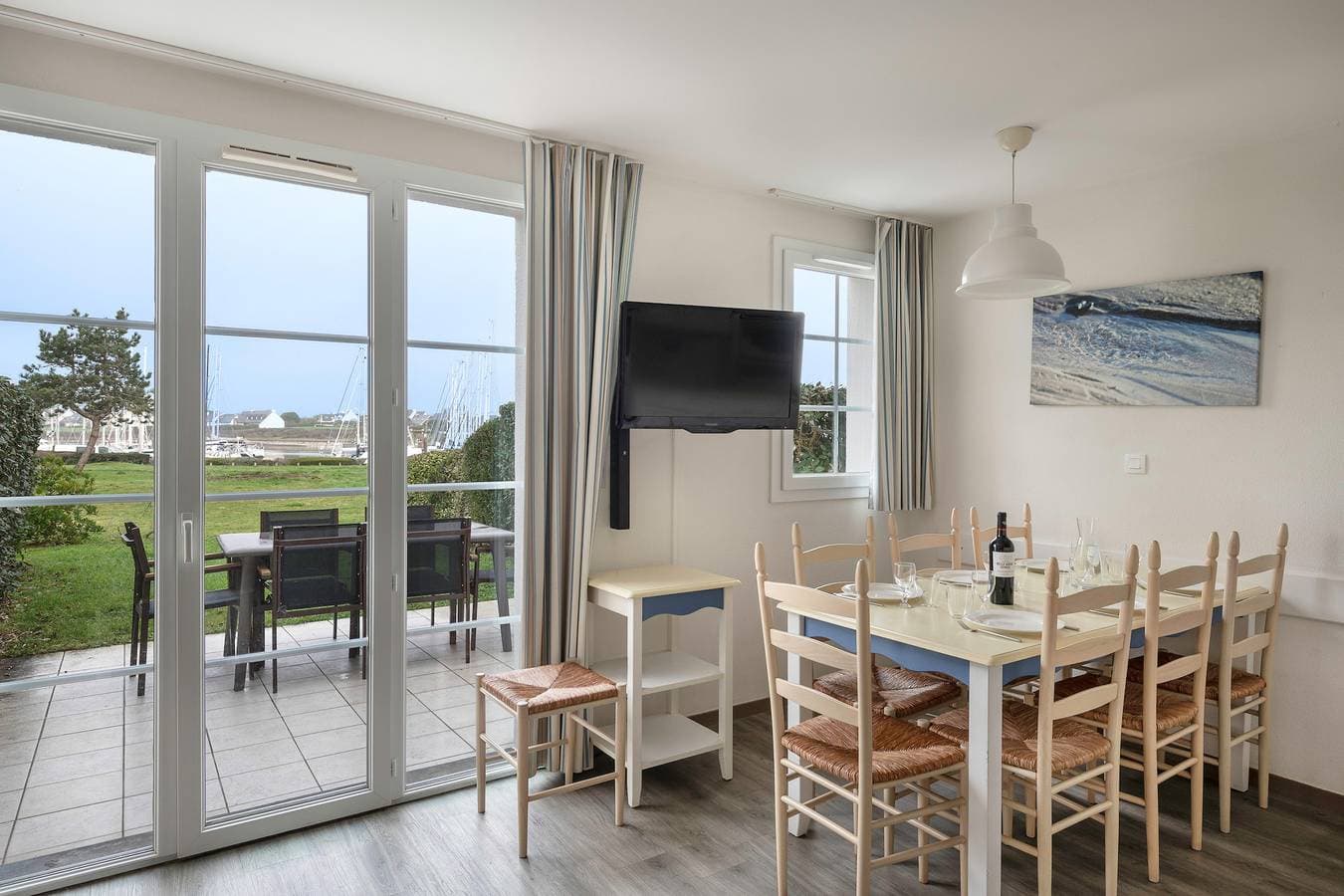 Gegenüber der Marina, Haus für 6 Personen, Pool 1