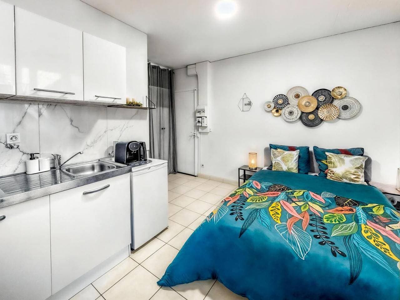Foto 12 von 41: Studio Apartment with One Double Bed
