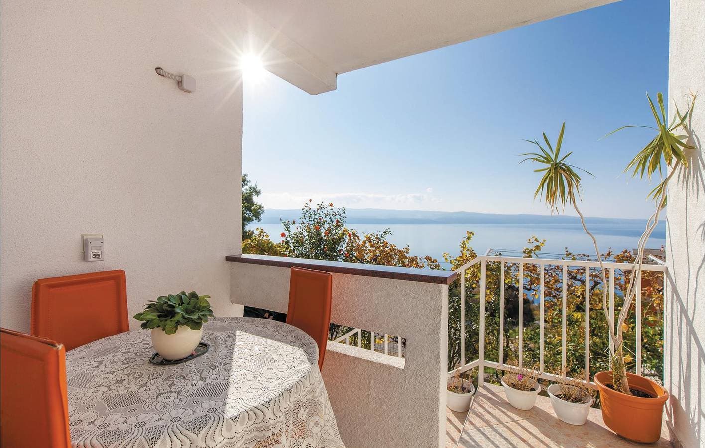 Foto 5 von 26: Apartment mit Meerblick, Terrasse, WLAN und Parkplatz – 1,5 km zum Strand