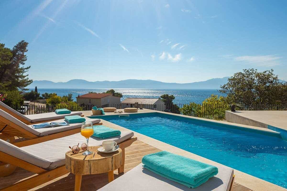 Foto 6 von 41: Villa für 8 Personen mit Ausblick