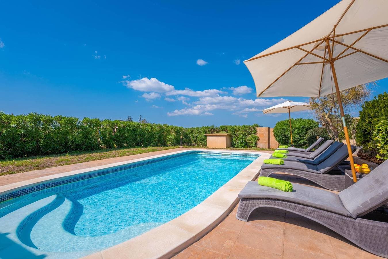 Foto 4 von 53: Son Vigili - Ferienhaus mit privaten Pool in Campos. WiFi gratis