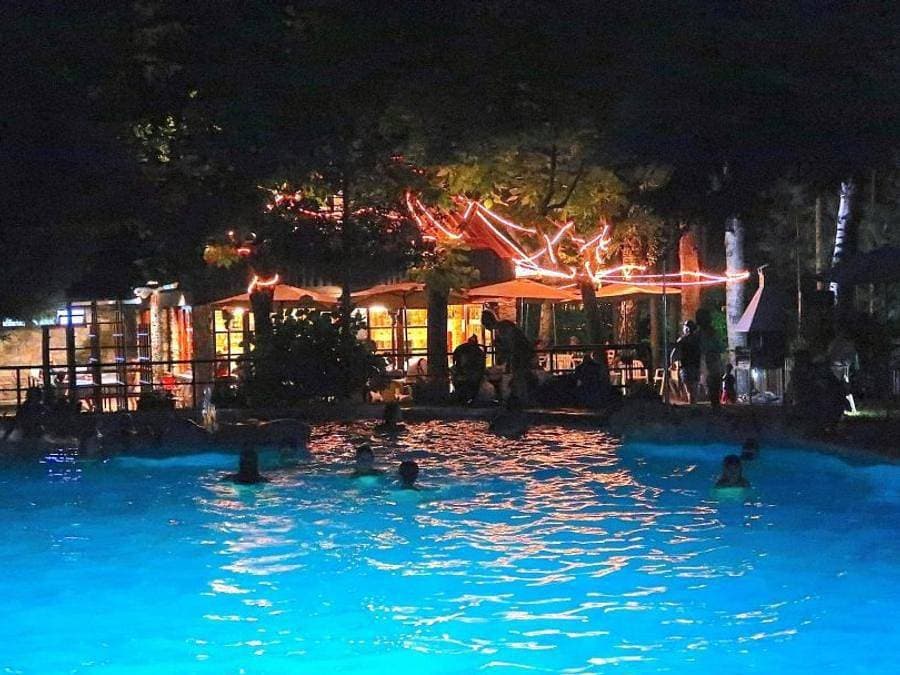 Foto 11 von 42: Bedura Park, camping temático de la naturaleza y bungalows - Chalet 2 personen - Holzhütte