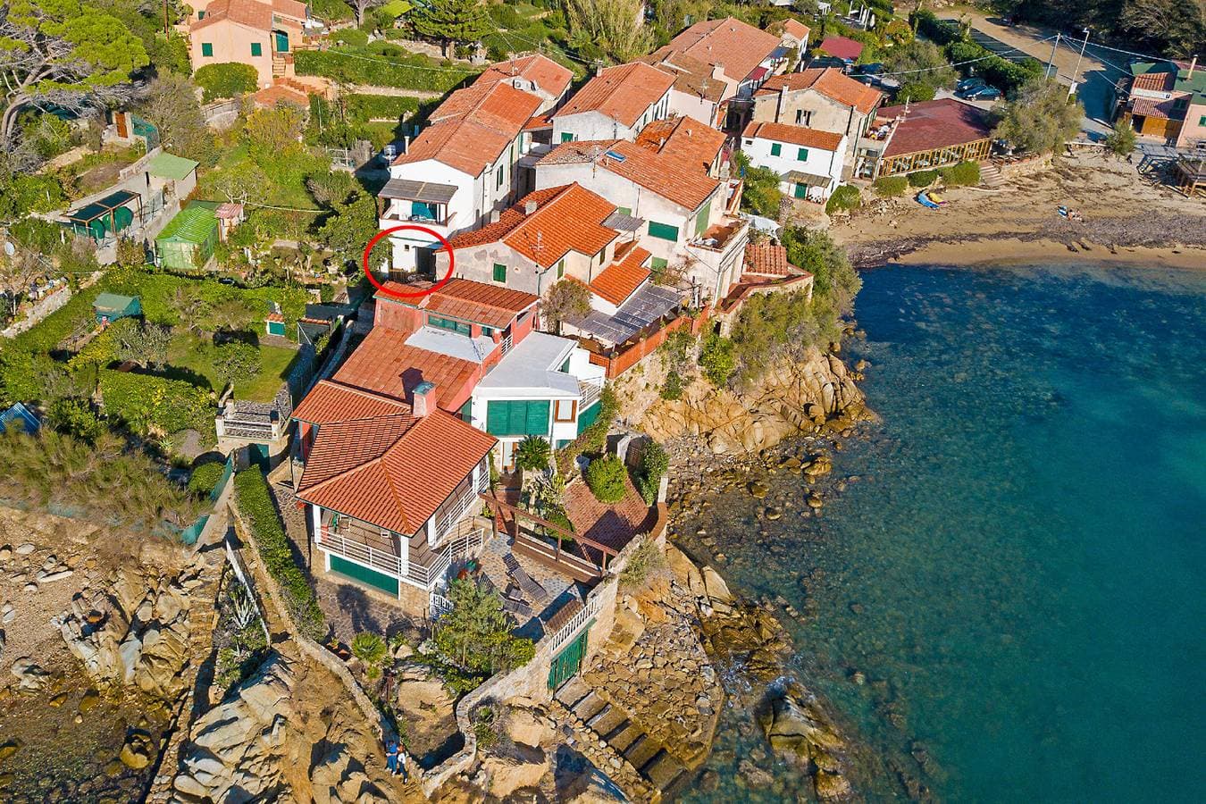 Foto 5 von 18: Ferienwohnung Patio Insel Elba mit Meerblick
