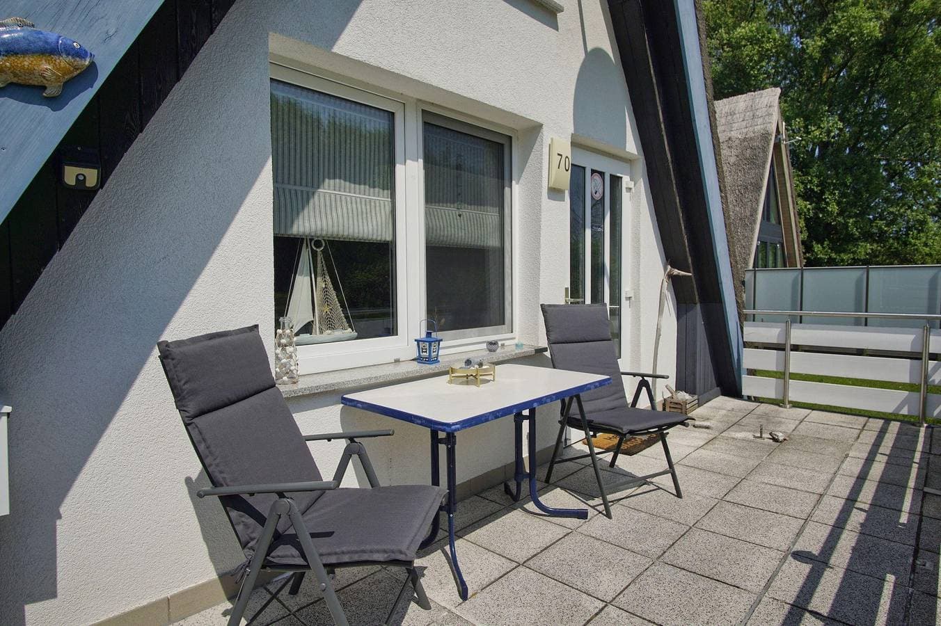 Foto 4 von 30: Finnhaus Gager Nr. 70 Haus: strandnah, Terrasse, Gartennutzung
