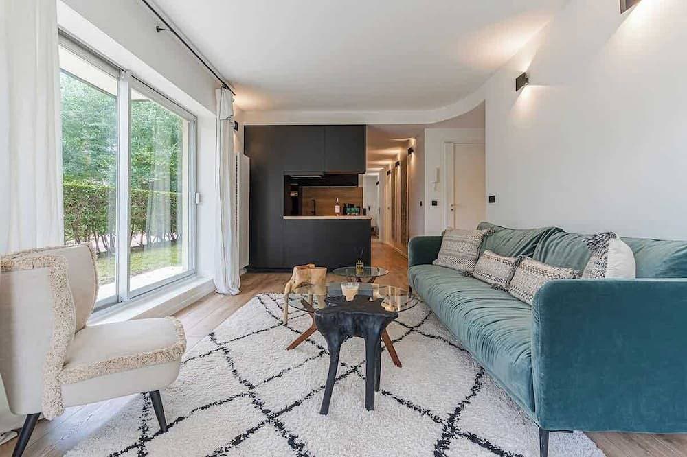 Foto 6 von 12: Appartement au bord de la mer avec Jardin