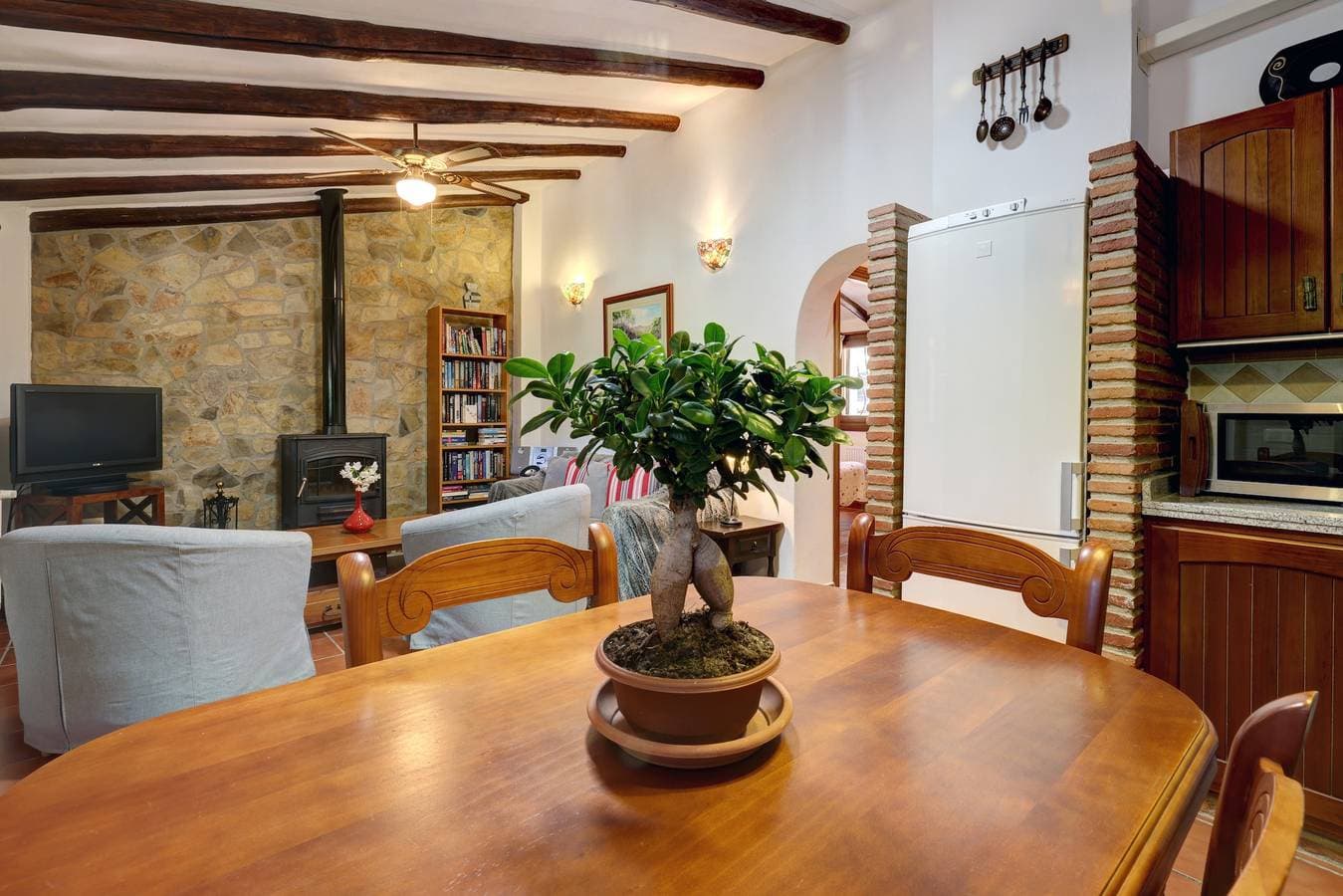 Foto 9 von 29: Cottage 'Finca del Rio' mit Bergblick, Pool & WLAN