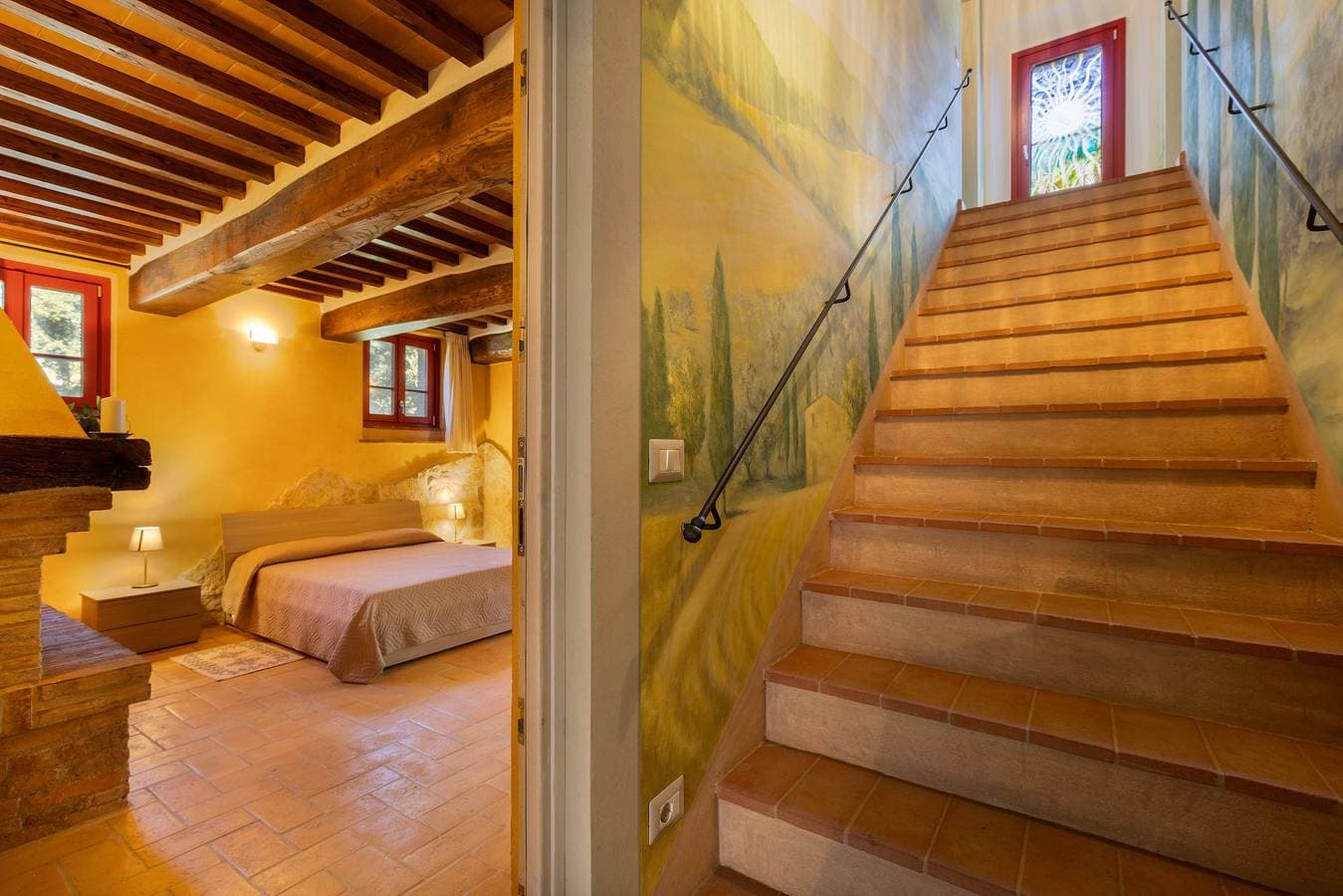 Foto 12 von 41: Ferienhaus 'Borgo Mommialla Casa Dell'artista' mit Gemeinschaftspool, WLAN und Klimaanlage