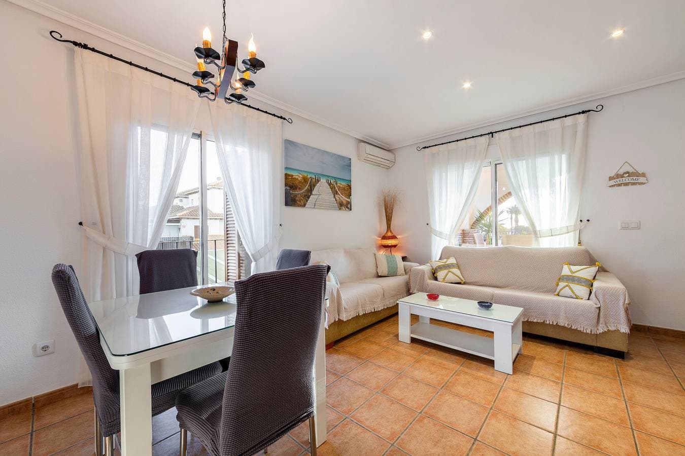 Foto 4 von 24: Ferienwohnung 'Al Andalus Residencial Vera Playa 2' mit Gemeinschaftspool, Wi-Fi und Klimaanlage