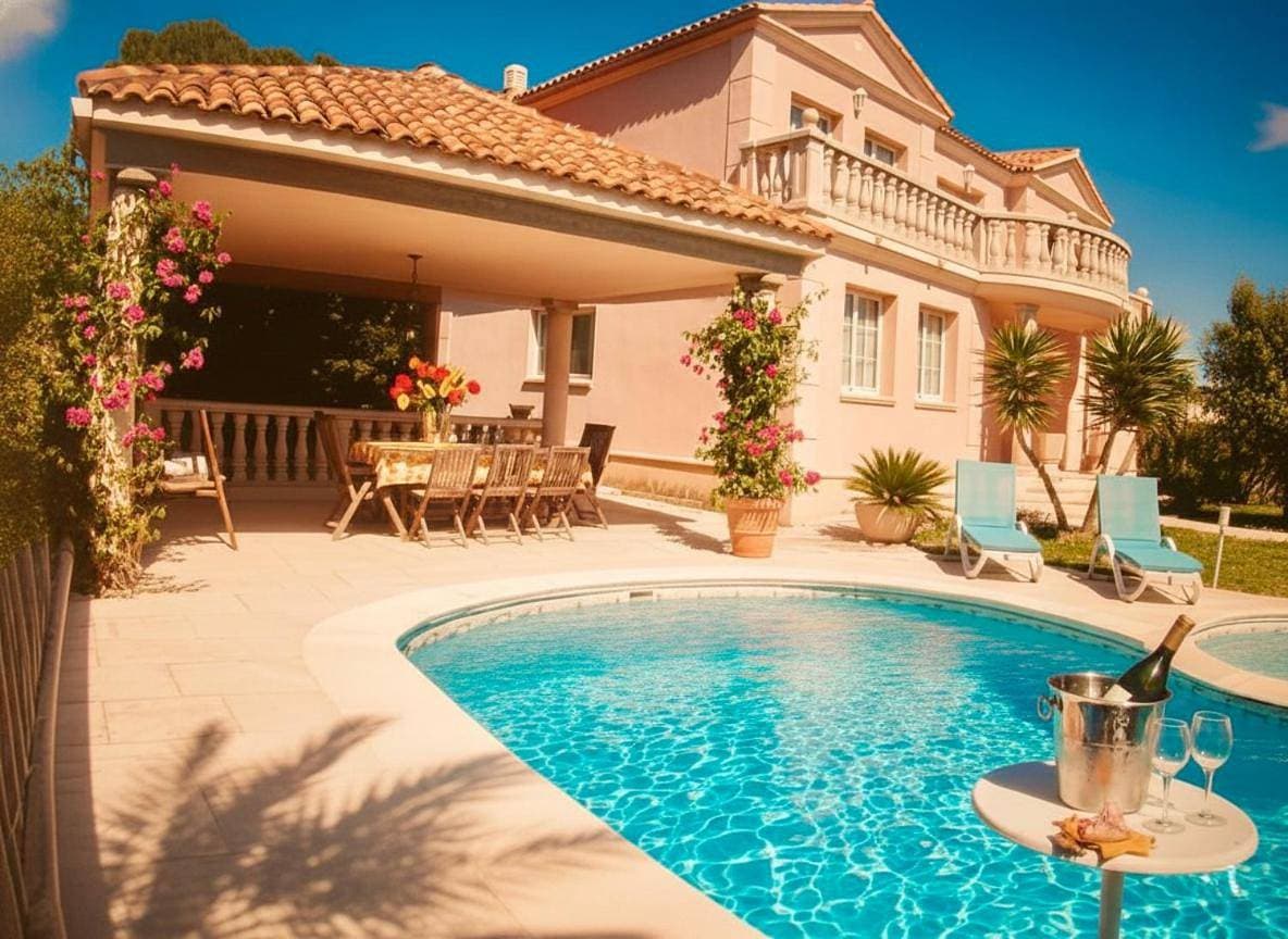 Costa Dorada Villa - Pool BBQ Beach 5min 1