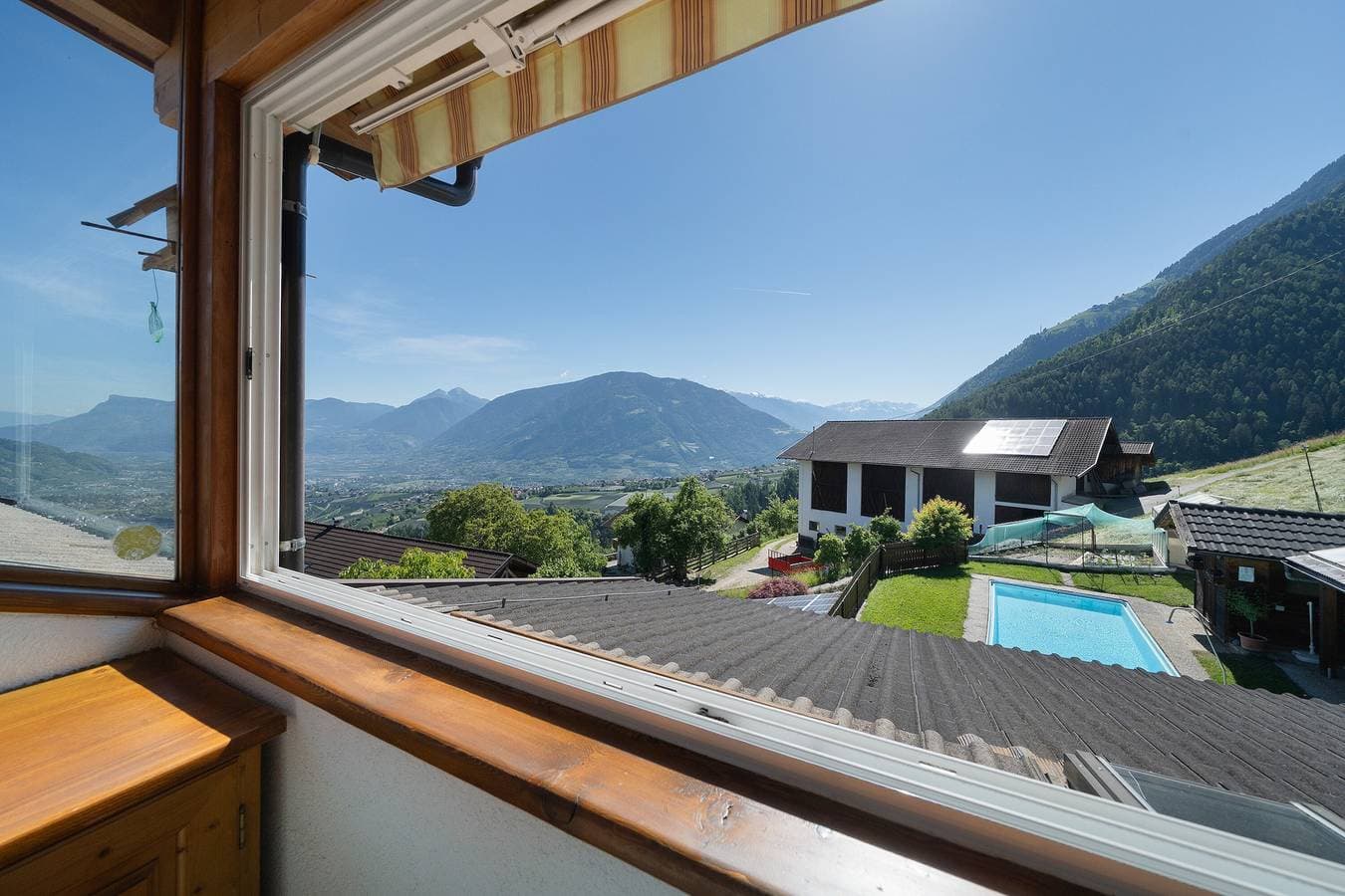 Foto 10 von 33: Apartment „Haus Bergwies“ mit Bergblick, Gemeinschaftspool und WLAN