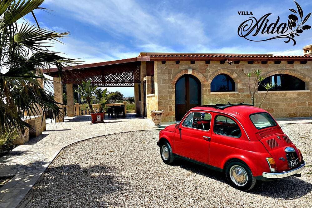 Foto 10 von 30: Villa degli ulivi salento mit privatem eingezäuntem parkplatz
