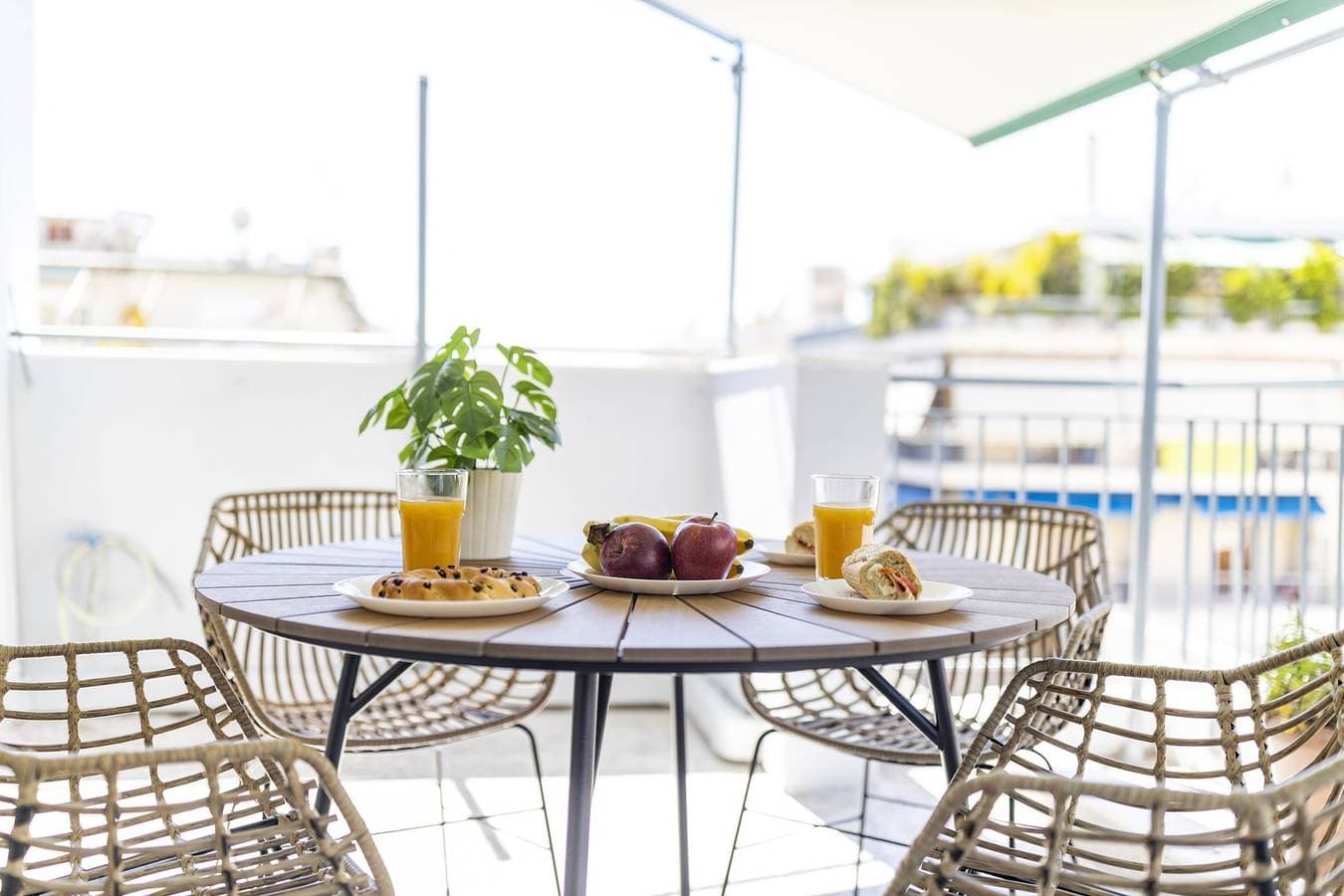 Foto 5 von 60: Ferienwohnung für 4 Personen mit Balkon