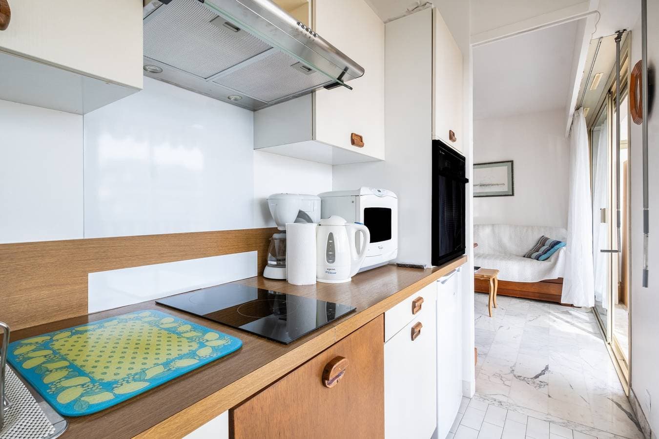 Foto 10 von 21: Studio „Brise de Mer“ mit Meerblick, privater Terrasse und WLAN