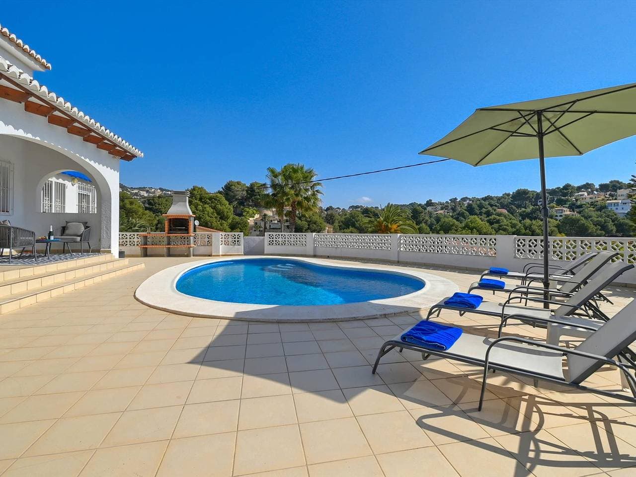 Foto 4 von 15: Modernes Ferienhaus in Benissa mit privatem Pool, nahe Strand und Freizeitaktivitäten