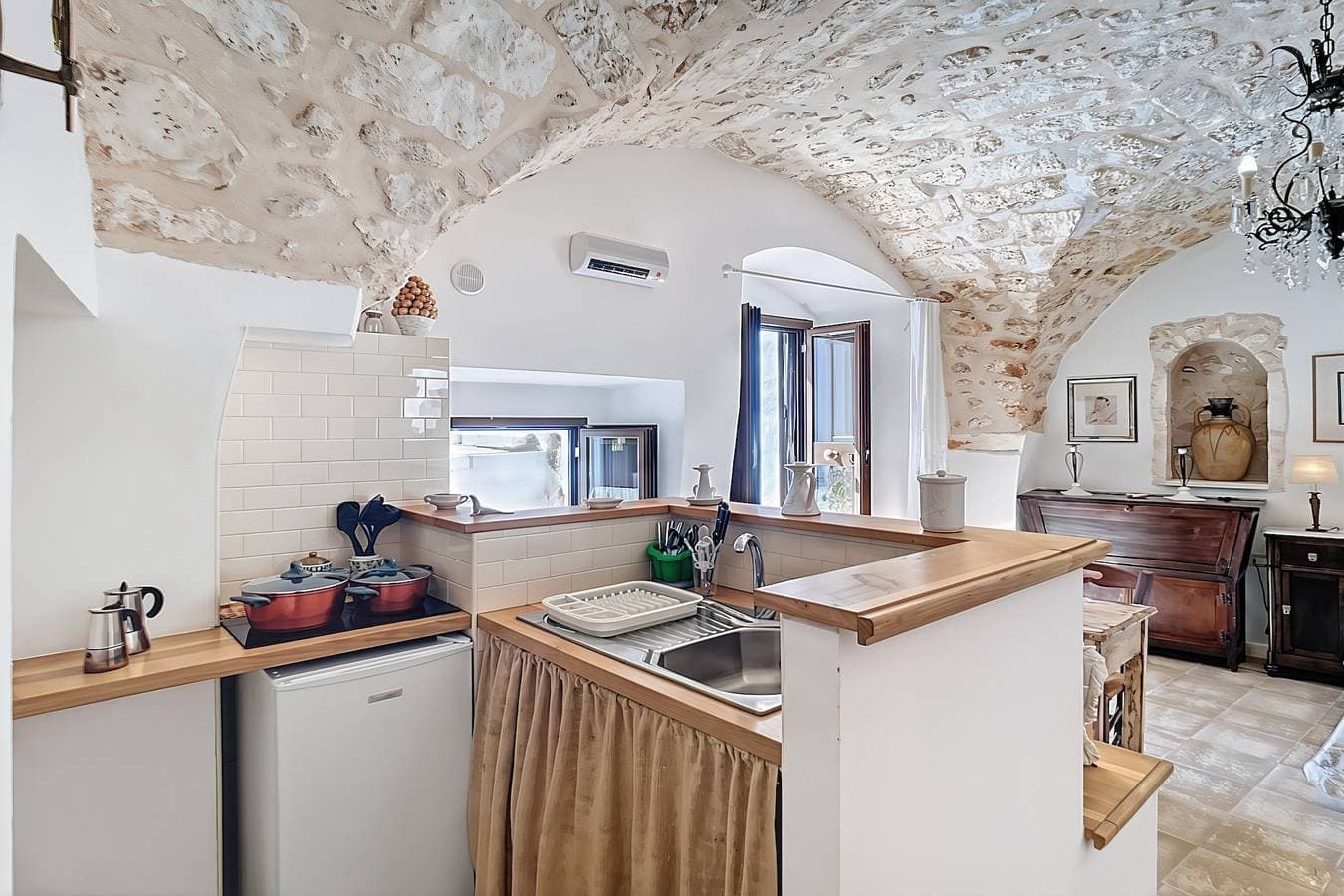 Foto 5 von 21: Studio-Apartment 'Le Antiche Mansioni 1' mit Klimaanlage