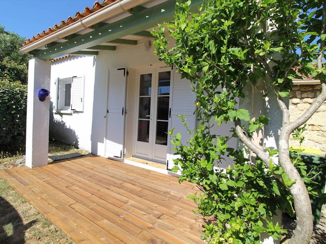 2-Zimmer-Haus für 4 in La Cotinière, Parkplatz, nahe dem Ozean 1