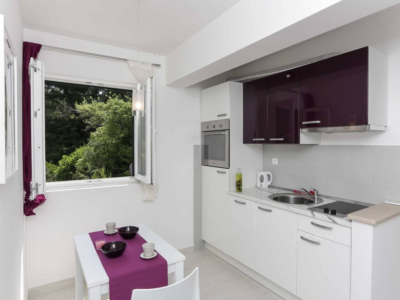 Apartments Posta - One-Bedroom Apartment with Terrace and Sea View - Apartman 5 1